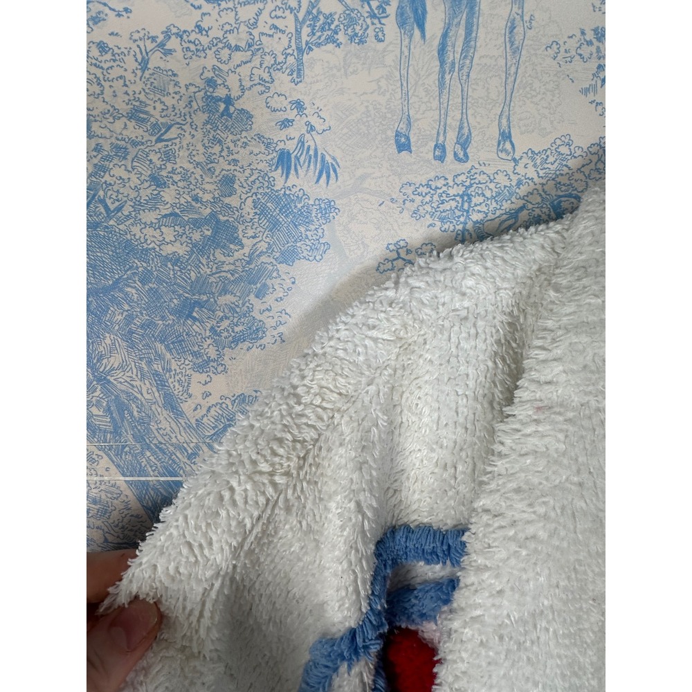 Authentic Canyon Group Damze Martini Glass Chenille Robe XL FLAW - Read desc - Picture 7 of 12